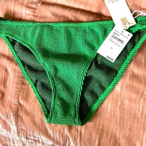Good American Always Fits Better Bikini Bottom Summer Green